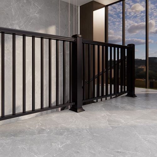 博盾锌钢楼梯扶手铝合金阳台护栏阁楼飘窗栏杆别墅室内走廊围栏定