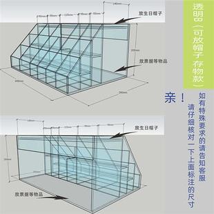 生日蛋糕蜡烛展示架存放柜高透明压克力定制盒子置物架烘焙甜 新品