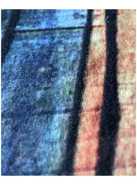 Kitchen Floor Mat Vintage Wood Panel Decor Non-slip Kitchen