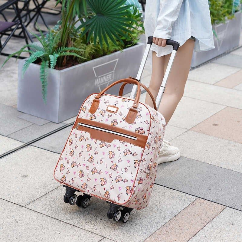 静音万向轮拉杆包女大容量旅行袋手提行李箱轻便防水登机旅游袋子,箱包皮具/热销女包/男包,旅行袋,淘宝优惠券,粉丝福利购,淘宝优惠卷