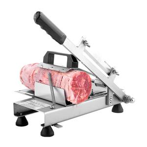 厂销冻肉羊肉卷切片机家用手动肉卷切肉机切肉片机刨X肉机切肉神