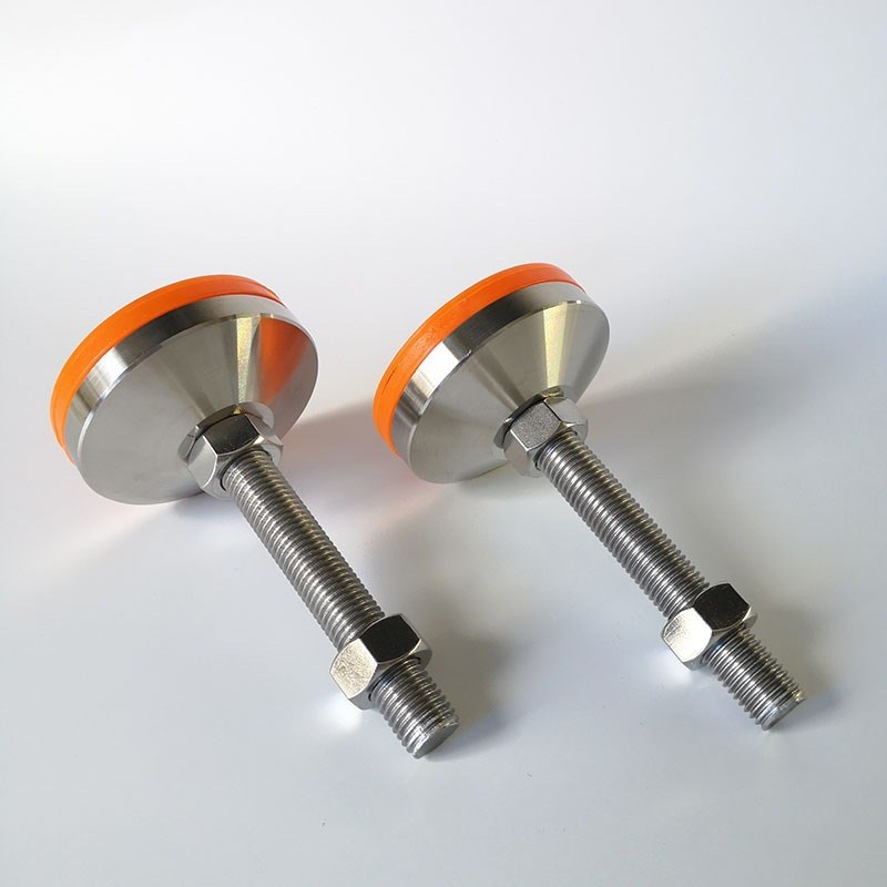 WAL01/02/06-D80-M16/M20-L75/L100/L125/L150不锈钢减震脚杯重型