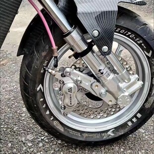 SW鲨王减震31/30芯三代液压前避震器改装小牛九号电动车电摩适用