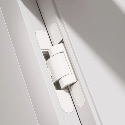 隐形门自动关门合页自闭静音隐藏液压缓冲90度定位十字铰链180度