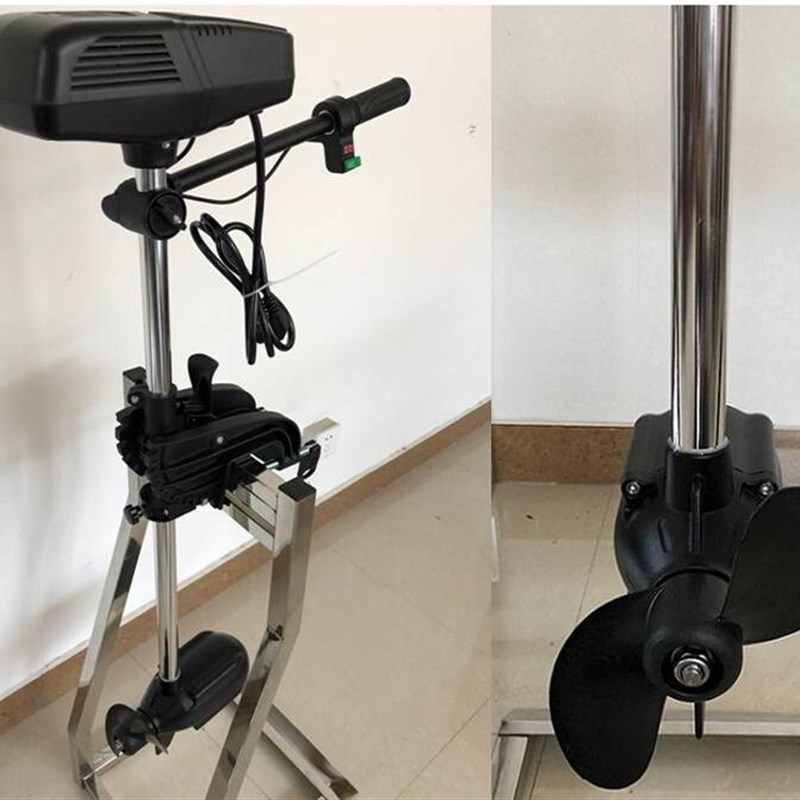 爆品48v大功率无刷电动推进器船用马达鱼船舷外机电动挂机船外品