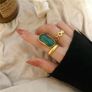 推荐Vintage Stylish Super Big Rings For Women Fashion Jewelr