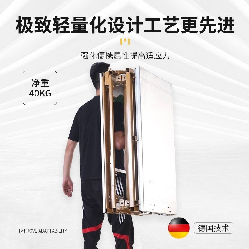 北宸台锯木工专用不锈钢折叠锯台无D尘子母工作台多功能精密推台