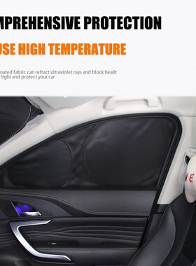 Custom-Fit Sunshade for Tesla Model 3 Y 2021 Car Side Window
