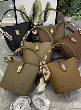 荔枝皮小包包女早秋新款潮流水桶包手提包小清新斜挎包手提60108