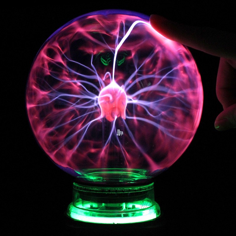 Novelty Glass Magic Plasma Ball Light 3 4 5 6 inch Table Lig