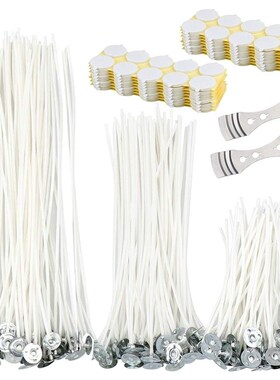 312 Pcs Candle Making Supplies, Candle Wick ers Candle Wick,