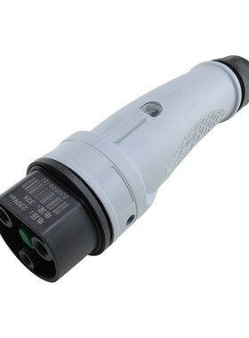 YEEDA充电枪观光车32A巡逻车插头插座220V电动车巡逻车充电头