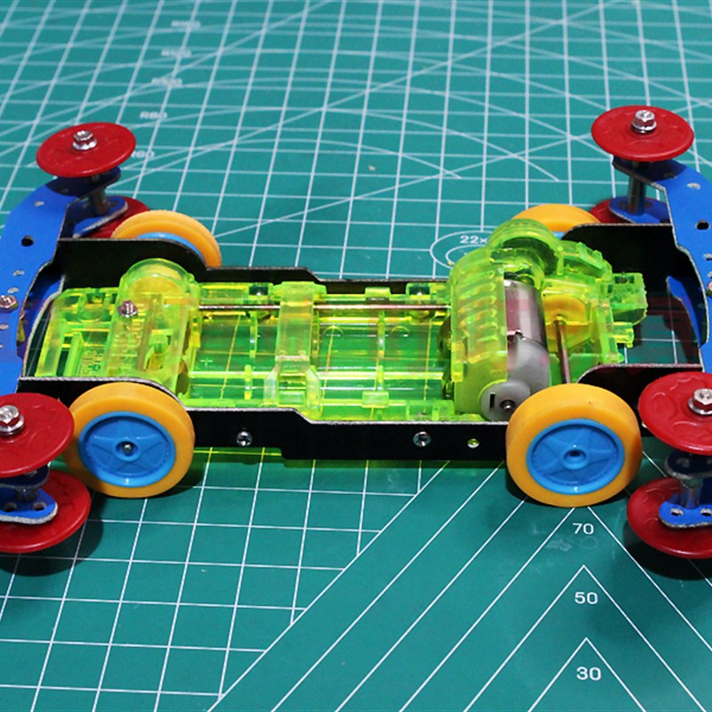 现货竞技型力胜车身护架四驱兄弟战龙四驱车配件导轮车轮底盘梦之