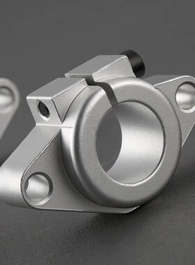 导向轴支座开口型/标准型光轴固定底座直线支撑座菱形法兰轴座SHF