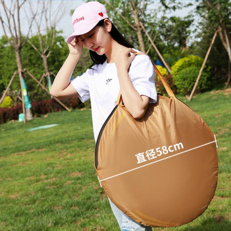 户外更衣c沐浴帐篷换衣服遮挡布农村家用洗澡罩淋浴棚浴罩移动厕