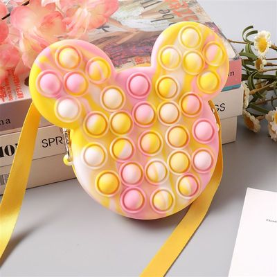 极速Cute pops its Bag poppet Messenger bag Fidget Toys Push