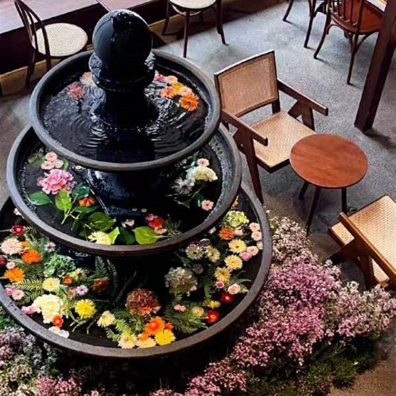 许愿池庭院流水喷泉摆件户外别墅花园许愿池景观婚庆酒店造景招财,家居饰品,户外/庭院摆件,淘宝优惠券,粉丝福利购,淘宝优惠卷