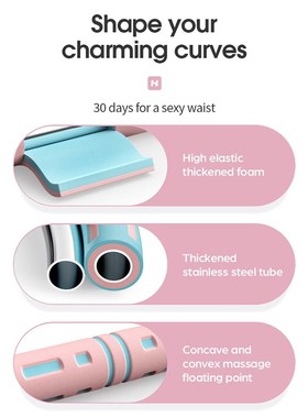 6 Sections Detachable Stainless Steel Easy Sport Hoop Buiktr