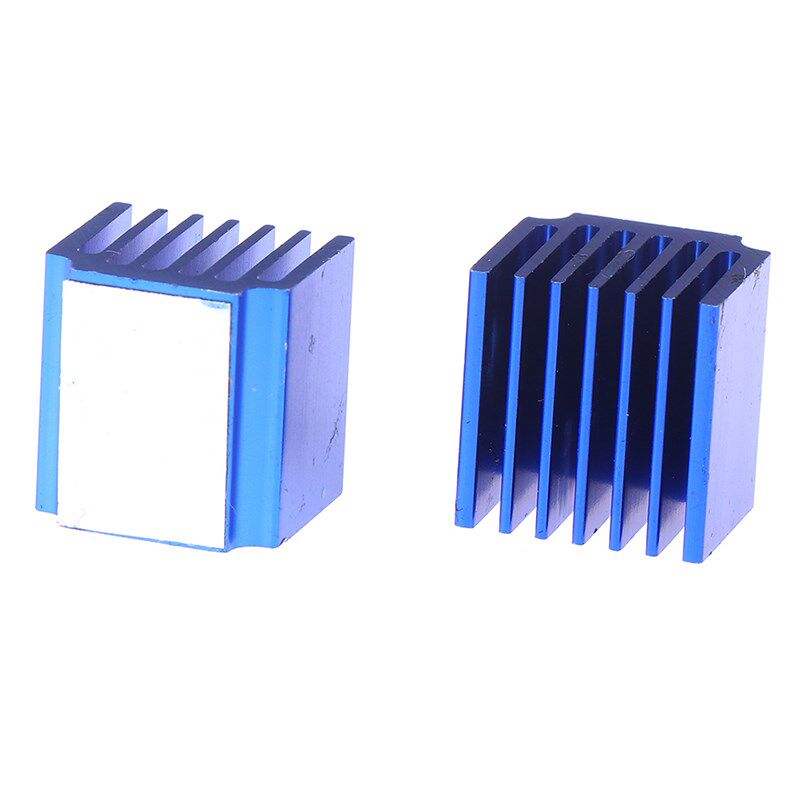 2pcs Aluminum Stepper Driver Heatsinks Cooler With Adhesive