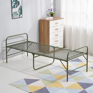 钢丝床单人折叠单人床办公室中午休息折叠床一人床板成人加厚加1