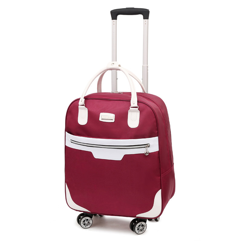 大容量韩版拉杆旅行包行李包女手提包简约牛津布短途手拖包可折叠,箱包皮具/热销女包/男包,旅行袋,淘宝优惠券,粉丝福利购,淘宝优惠卷