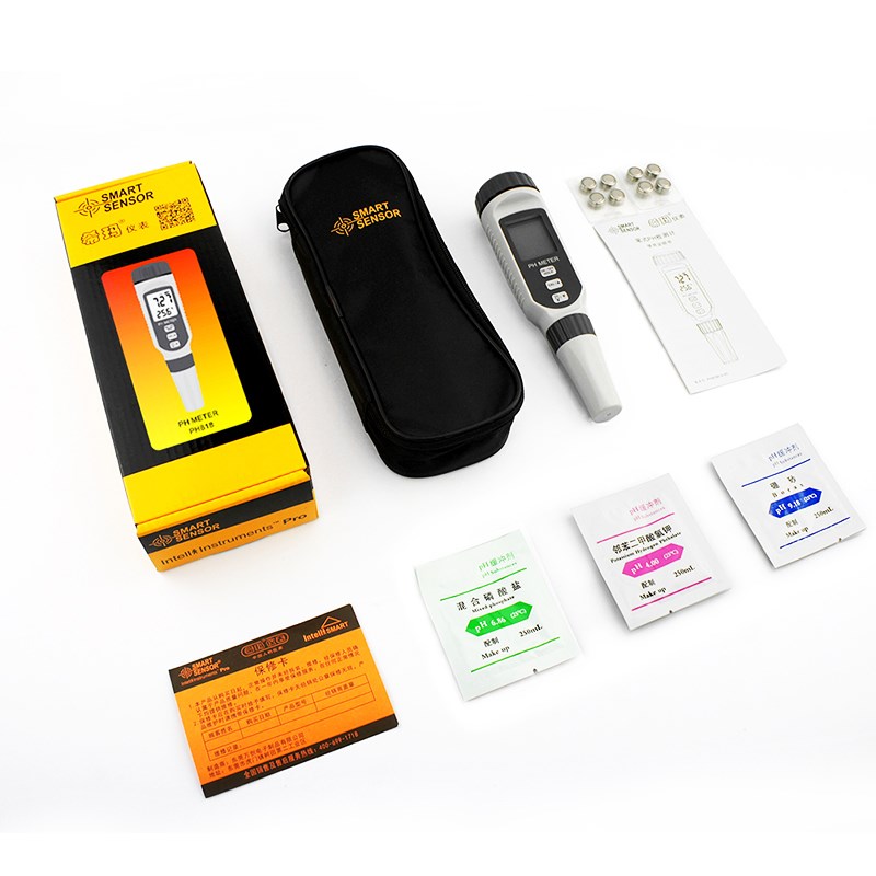 PH测试笔PH828养殖水产酸碱度测试仪鱼缸ph值检测仪PH818