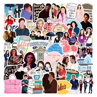 10/30/50pcs/pack Classic TV Show Gilmore Girls Graffiti Sti