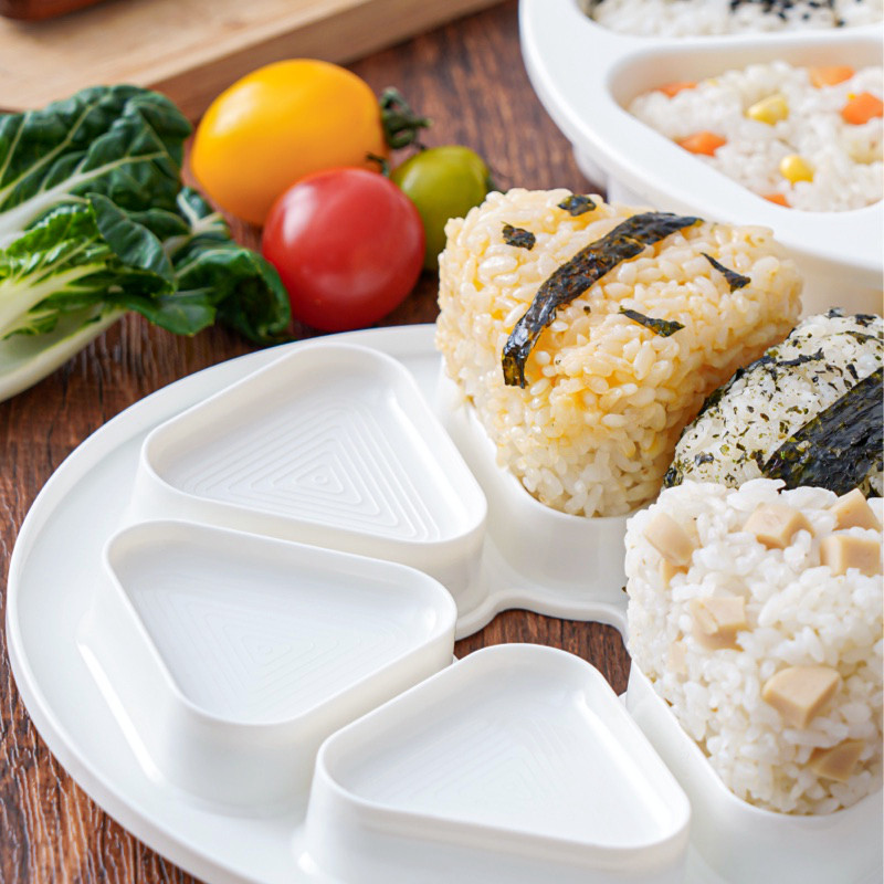 三角饭团模具食i品级安全寿司套装儿童饭团模具DIY米饭团包饭工具
