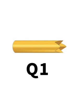 热卖 0.8mm烧录探针 PA08-Q1 2.0 1.5行程 华S荣测试针 顶针长12