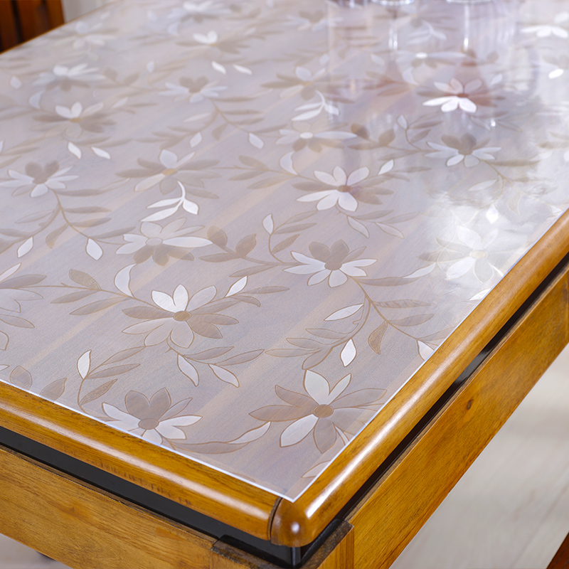 PVC桌布 防水防烫 软玻璃 透明茶几 塑料餐桌垫 水晶板免洗 定制