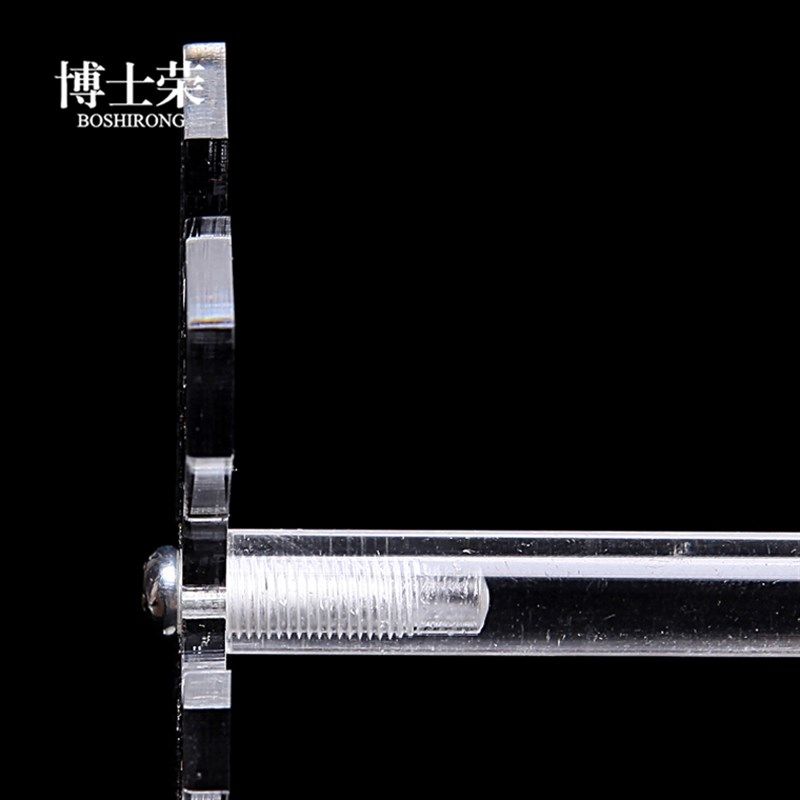 移液管架 梯形 有机玻璃吸管架 刻度吸管胖肚吸管塑料架子