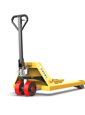 手动液压搬运堆高机地牛2吨装卸车手推3T升降托盘Q5吨升降型手拉