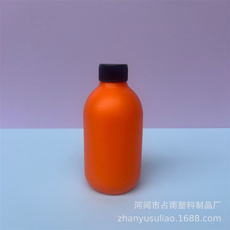 现货供应300mll桔色管道疏通剂瓶500ml厕所马桶通下水道防堵塞剂