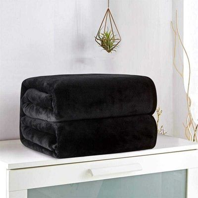 推荐luxury fleece blanket sofa couch Throws warm winter quil