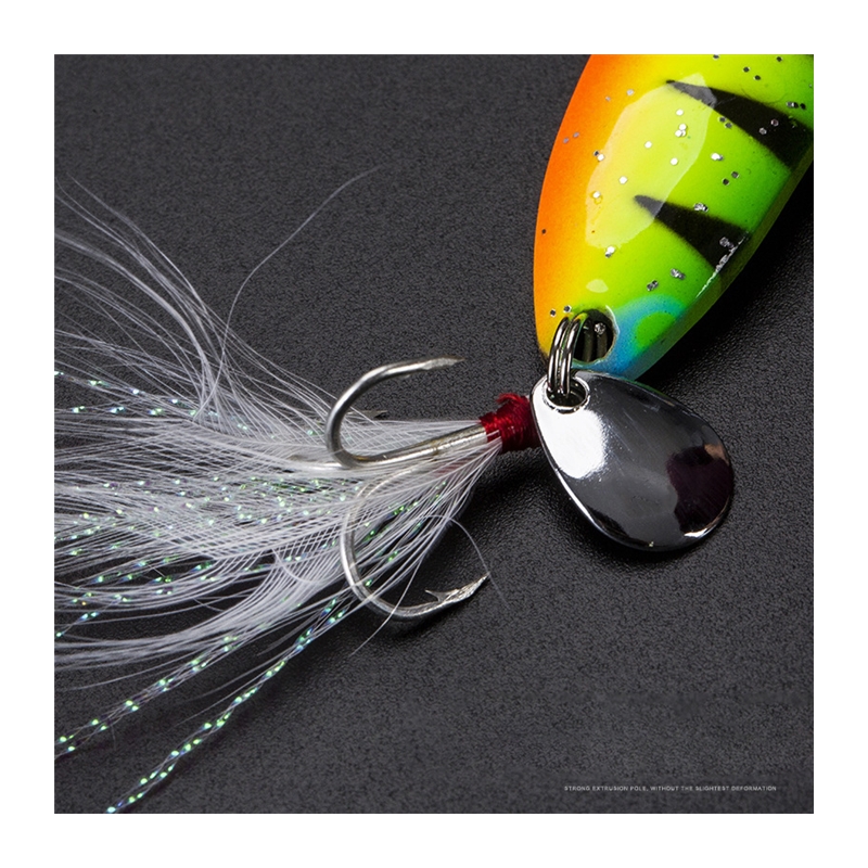 极速Rainbow Metal Spoon Lure 5g/9g/13g/18g/21g Saltwater Fis 户外/登山/野营/旅行用品 鱼钩 原图主图