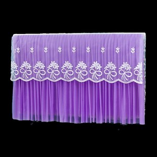 电视罩防尘罩套高档蕾丝新款 电视机罩电视套55寸65寸75寸5060英寸