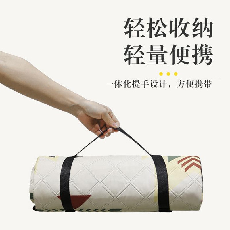 民族风野餐垫防潮垫加厚户外地垫便携防水春游垫子露营帐篷野炊布