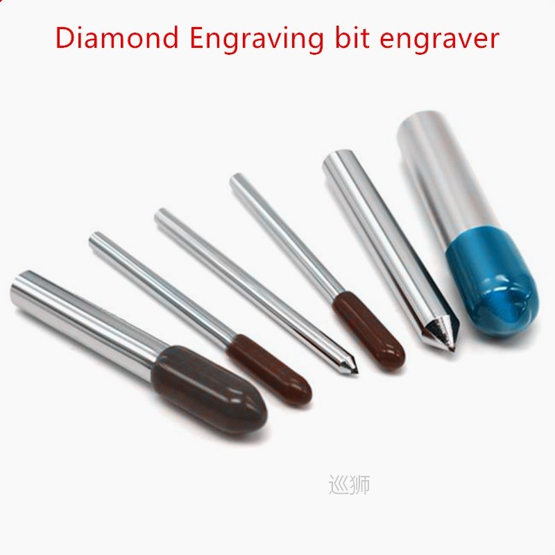 3.175 mm 3mm Diamond Engraving bits drag engraver cnc diamon-封面