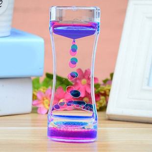 Illusion Motion Color Mix Floating Timer 新品 Liquid Creative