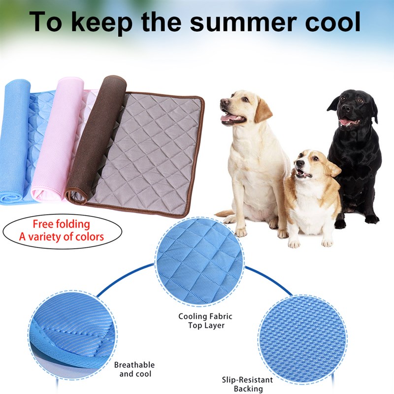 Dog Met Cooming Summer Pet Mats for HMadiul Large Dog Pad So