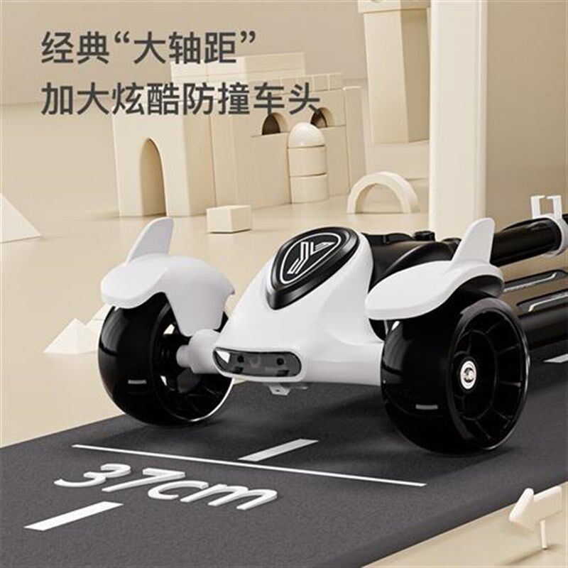 大童滑板车可闪光青少年单脚滑板车三轮手刹款可折叠代步车滑滑车