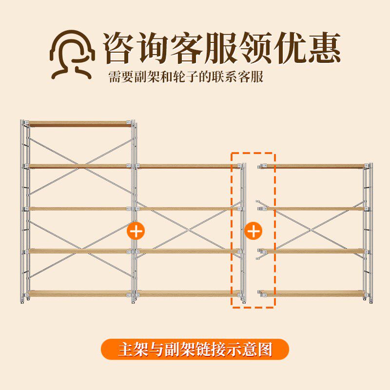 日式置物架书架落地家用简易多层中古收纳架阳台客厅书架储物货架,商业/办公家具,置物架/陈列架/储物架/展示架,淘宝优惠券,粉丝福利购,淘宝优惠卷