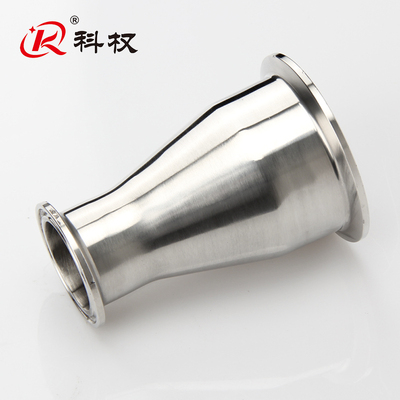 科权卫生级快装大小头3r16不锈钢卡箍式快开同心变径管大转小接头