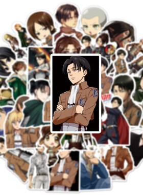 10/40/50Pcs Attack on Titan Cartoon Diy Stickers Decoration