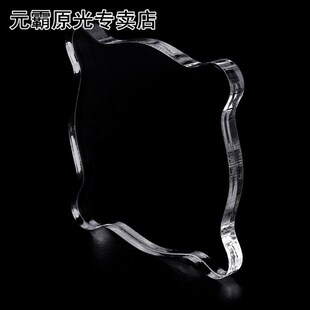 Hot Sell Acrylic Clear Stamping Block Grid and Grip Scrapboo