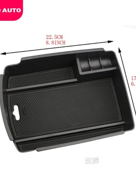 Car Central Armrest Storage Box Container Holder Tray for KI