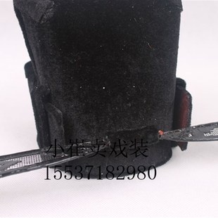 木偶戏布袋木偶戏曲演出用品盔帽戏帽古装帽子包拯包公帽子相沙帽