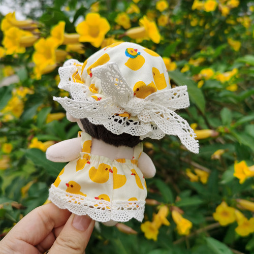 现货娃衣10cm海星体正常体吊带裙帽子套J装12厘米玩偶棉花娃娃衣