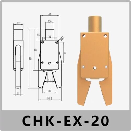 星塔机械手迷你夹具气动水口夹具CHK-EM-12-C/ES-08/EX20-C传感器