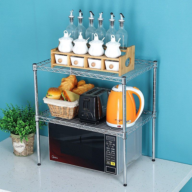 厨房置物架两层多功能收纳落地层架微波炉架烤箱架杂物整理架,畜牧/养殖物资,特种养殖设备,淘宝优惠券,粉丝福利购,淘宝优惠卷